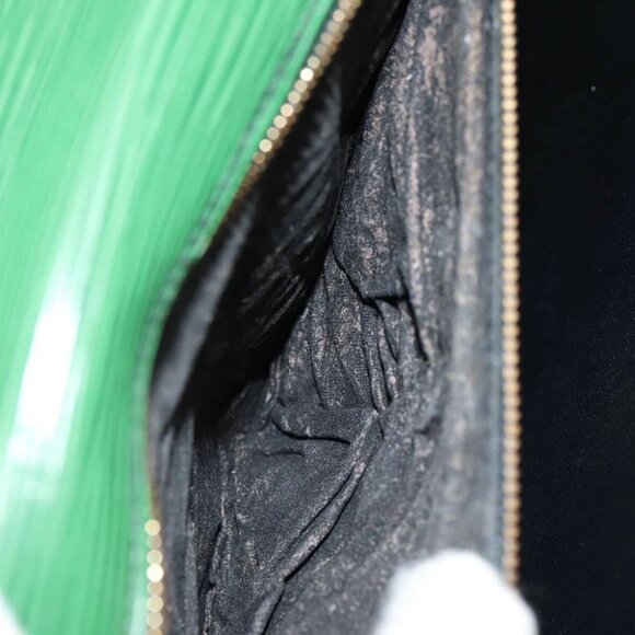 LOUIS VUITTON Epi Serviette Ambassador Business Bag Green - Picture 11 of 15